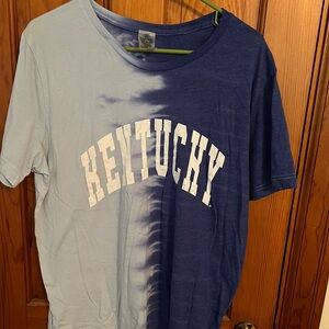 Kentucky Blue and White Women's Short Sleeve Tee